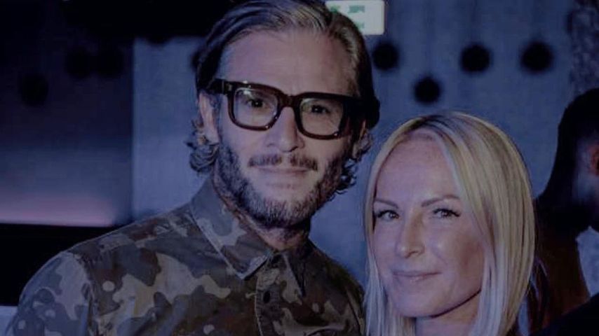 Eddie Boxshall und seine neue Partnerin im August 2023