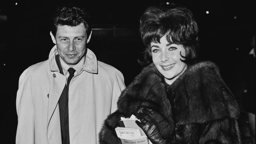 Eddie Fisher und Elizabeth Taylor im Januar 1961