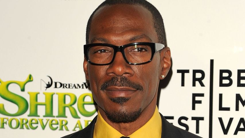 Eddie Murphy auf der Premiere von "Für immer Shrek" auf dem Tribeca Film Festival. 2010.
