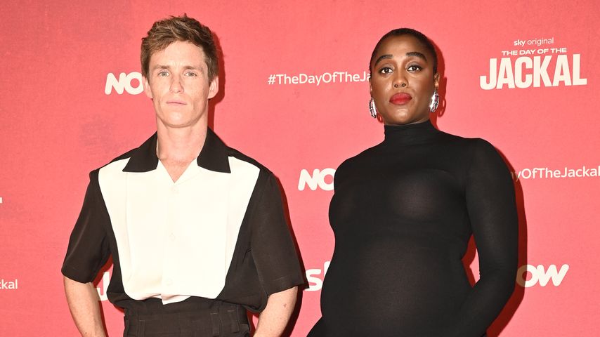 Schauspieler Eddie Redmayne und Schauspielerin Lashana Lynch, November 2024 in Rom