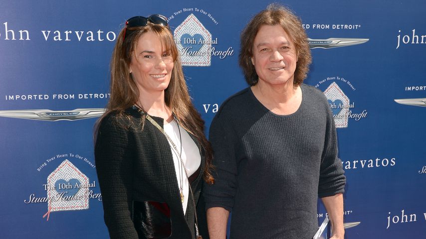 Eddie Van Halen und seine Frau Janie, 2013