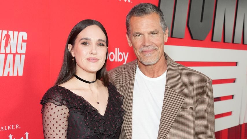 Eden Brolin und Josh Brolin bei der New Yorker Premiere von "The Running Man" im AMC Lincoln Square 13