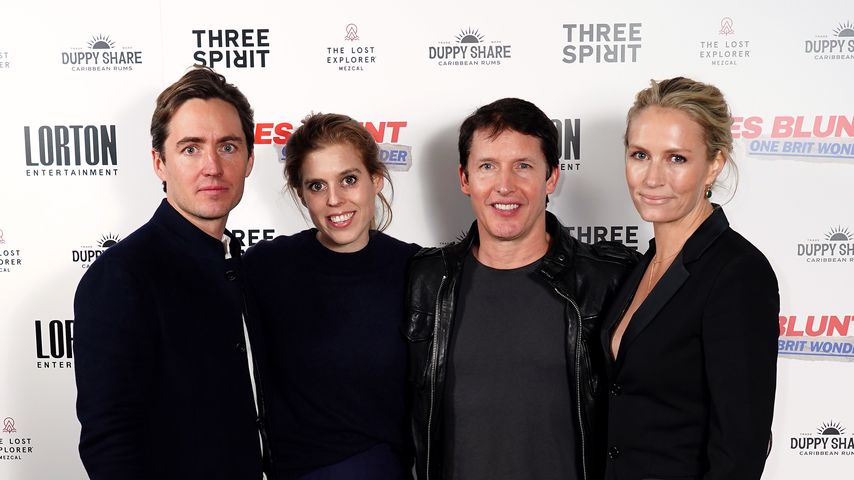 Edoardo Mapelli Mozzi, Prinzessin Beatrice, James Blunt und seine Frau Sofia Wellesley, 2023