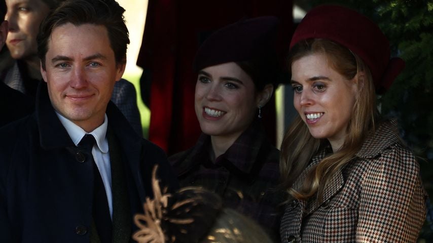 Trotz Skandal: Beatrice und Eugenie feiern mit den Royals