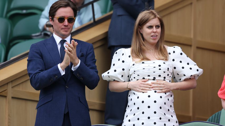 Edoardo Mapelli Mozzi und Prinzessin Beatrice im Juli 2021