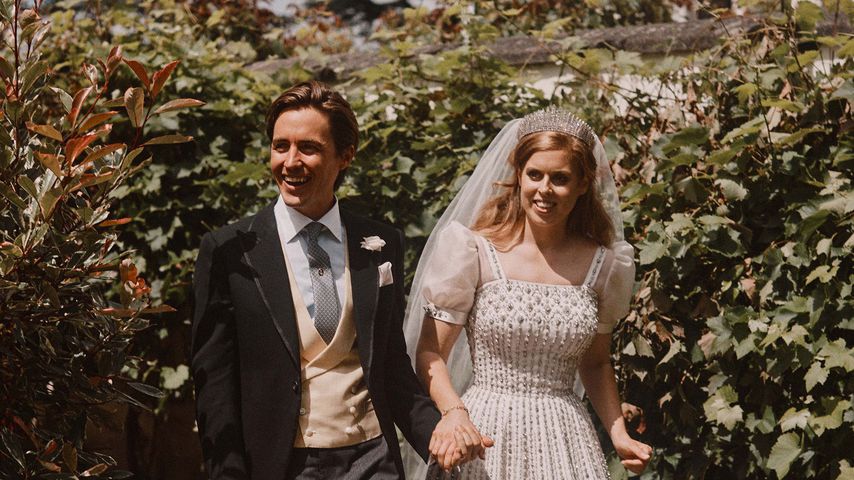Edoardo Mapelli Mozzi und Prinzessin Beatrice im Juli 2020 in Windsor