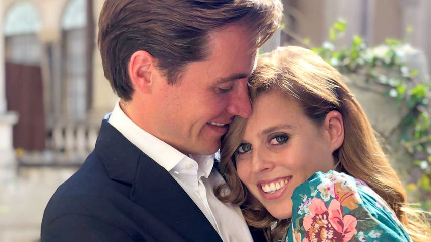 Edoardo Mapelli Mozzi und seine Verlobte, Prinzessin Beatrice im September 2019