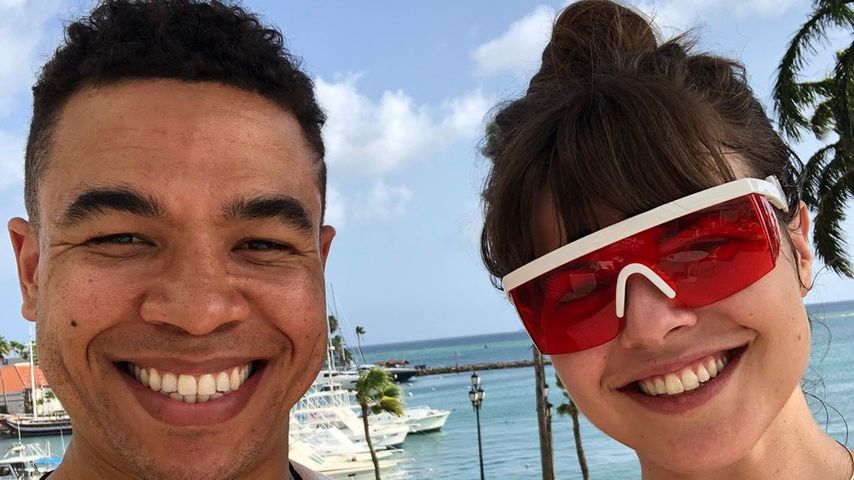 Edward Aschoff mit seiner Verlobten Katy Berteau