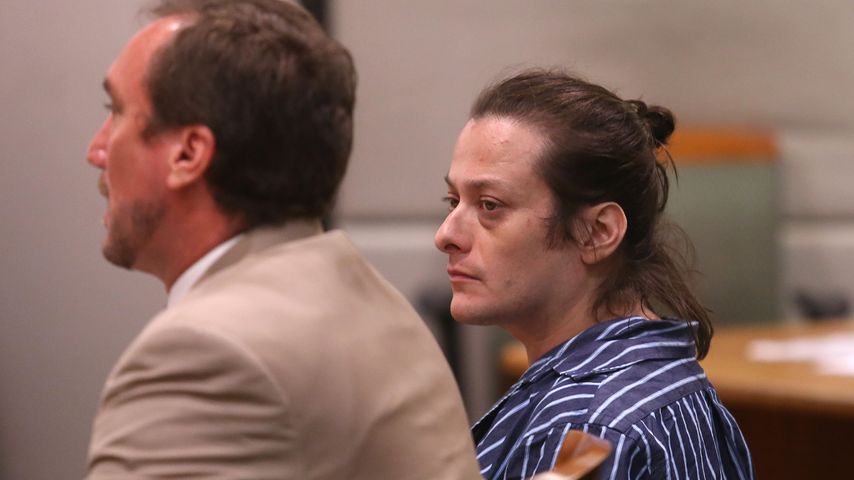 Edward Furlong im Gerichtssaal im Jahr 2013
