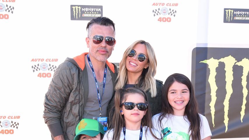 Edwin Arroyave und Teddi Mellencamp Arroyave mit ihren Kindern Cruz, Slate und Isabella