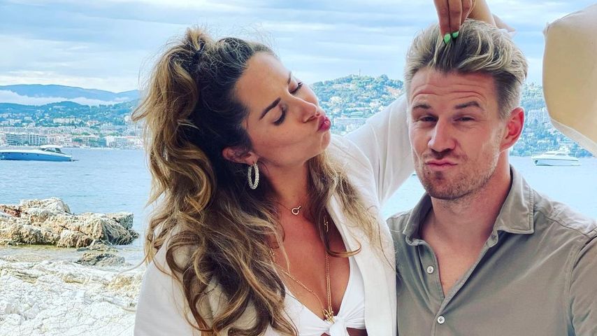 Egle Ruskyte und Nico Hülkenberg im August 2021