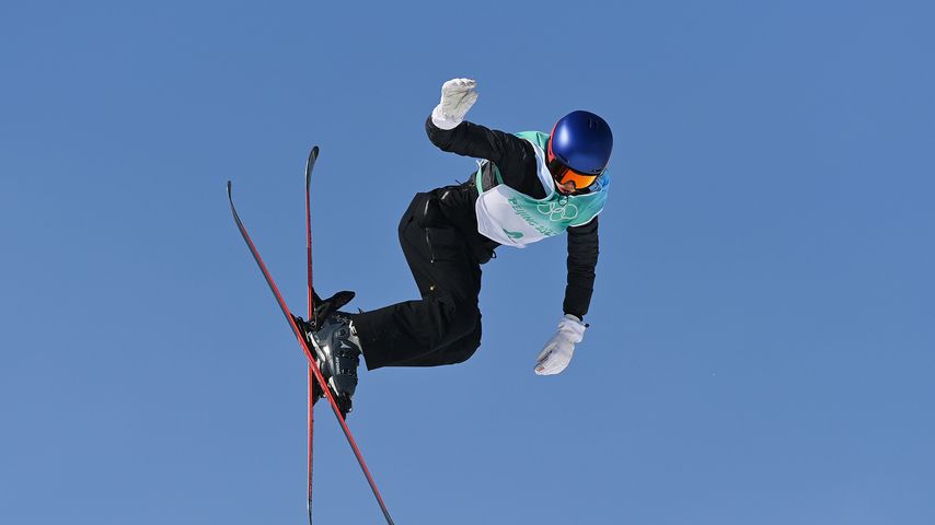 Eileen Gu im Big-Air-Wettbewerb bei Olympia 2022 in Peking