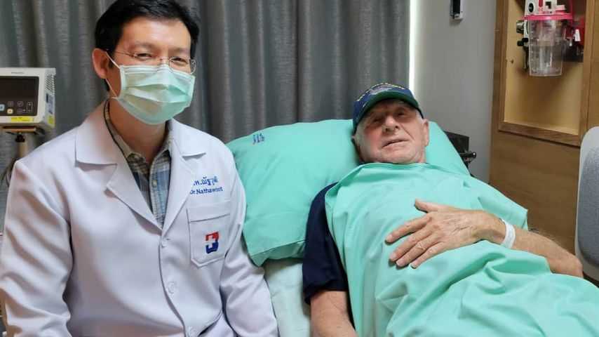 Frédéric von Anhalt in einer Klinik in Thailand