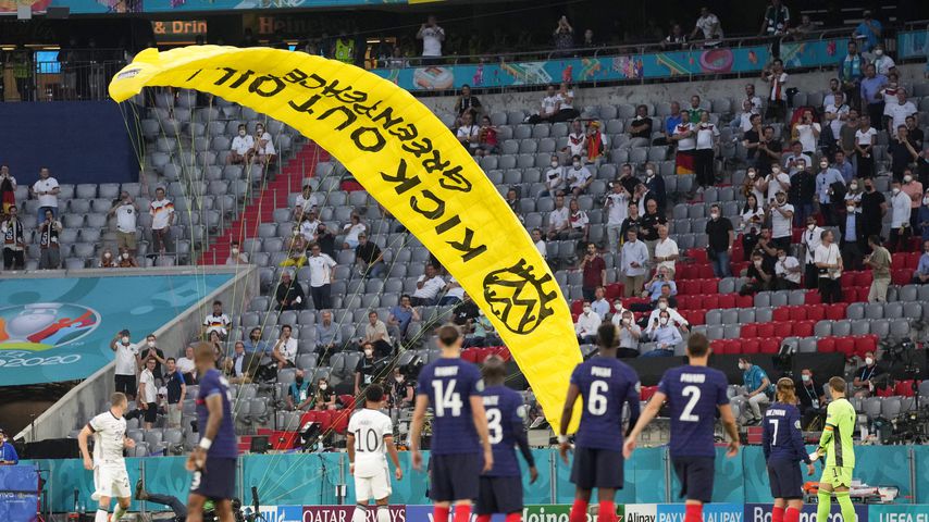 Ein Flitzer bei der Fußball-EM, 2021