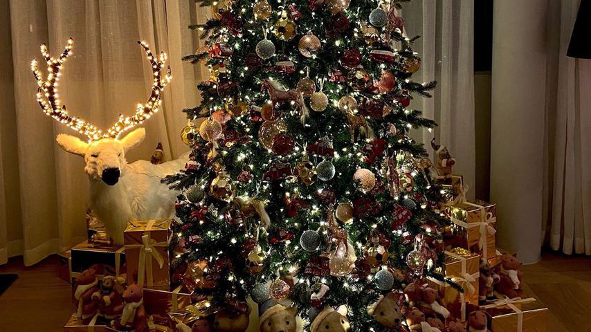 Der Weihnachtsbaum von Chiara Ferragni und ihrer Familie 2019