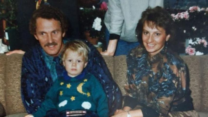 Familienfoto von Sam Dylan