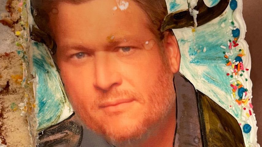 Blake Sheltons Geburtstagskuchen