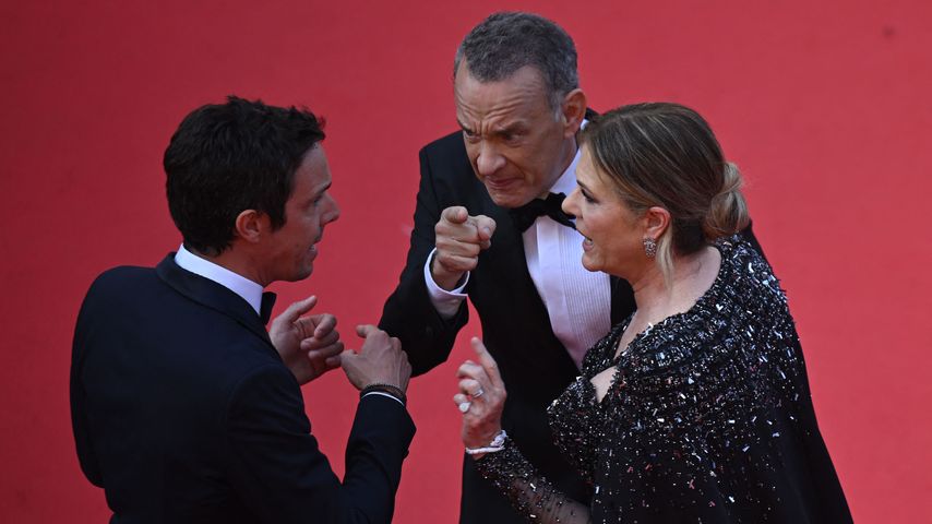 Streit auf dem roten Teppich: Tom Hanks' Frau erklärt es