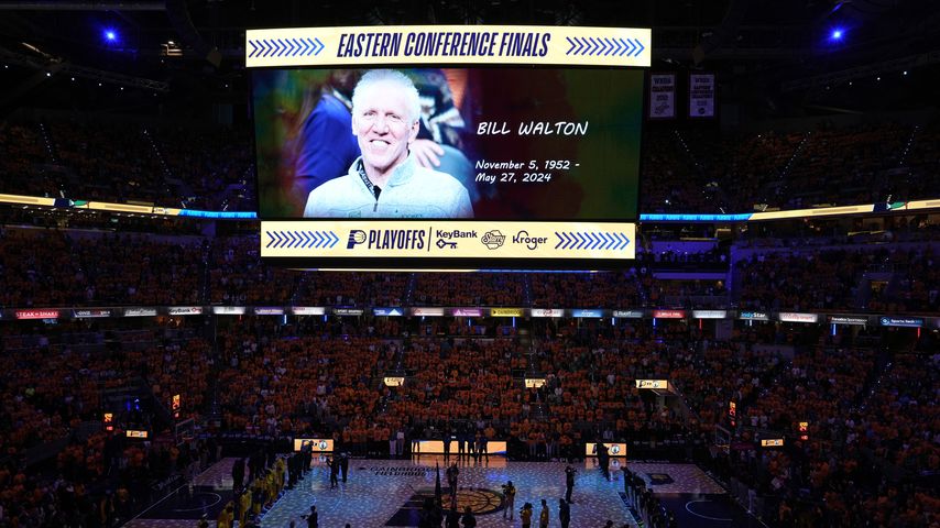Ein Tribut für Bill Walton beim Eastern Conference Finale