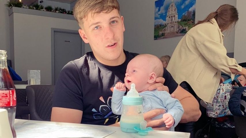 Ein unbekannter Mann und Millie Radfords Baby
