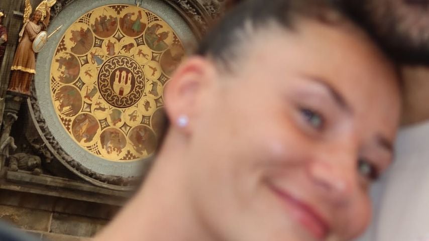 Model Betty Taube und ihr Partner