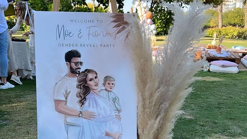 Fiona Erdmanns Babyparty im Januar 2022