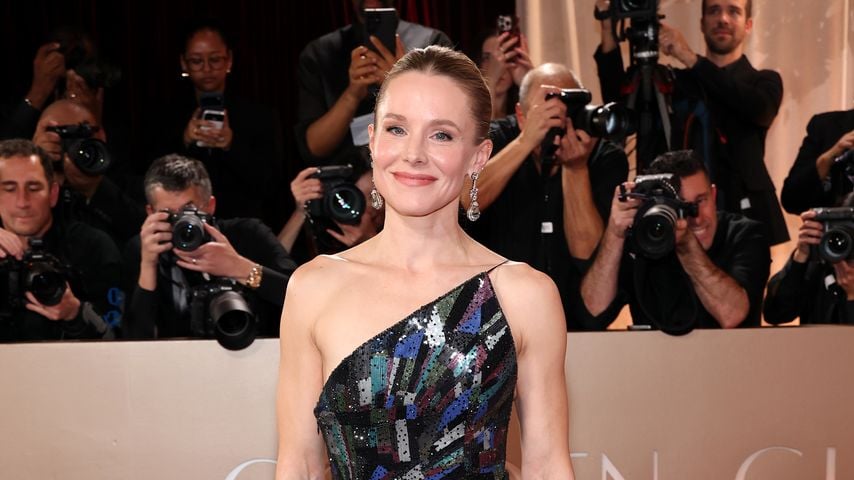 Schauspielerin Kristen Bell bei den Golden Globes 2026 in Beverly Hills