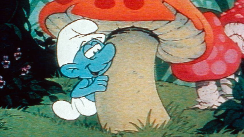 Eine Szene aus "Die Schlümpfe", 1981