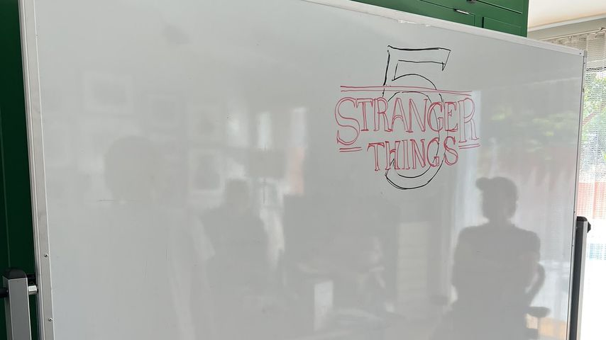 Whiteboard der "Stranger Things"-Autoren zur fünften Staffel