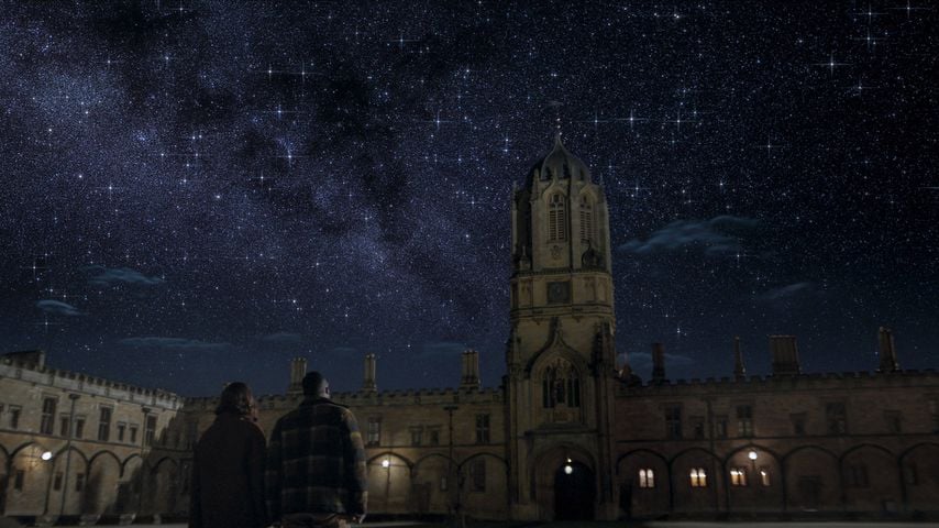 Eiza González und Jovan Adepo in einer Szene aus der Netflix-Serie "3 Body Problem"