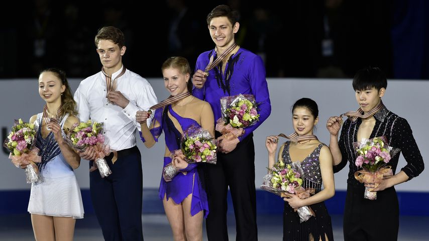 Ekaterina Alexandrovskaya und Harley Windsor im März 2017