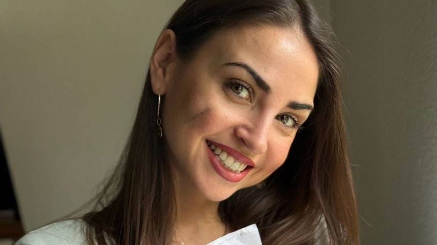 Entferntes Muttermal: Ekaterina Leonova zeigt ihre Narbe