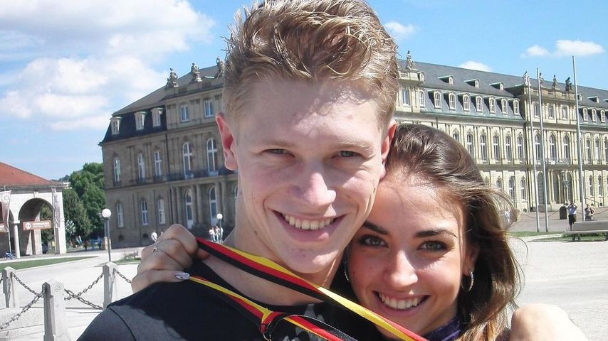 Ekaterina Leonova und ihr Tanzpartner Paul Lorenz