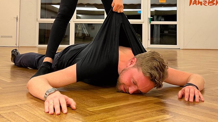 Ekaterina Leonova und Bastian Bielendorfer beim "Let's Dance"-Training