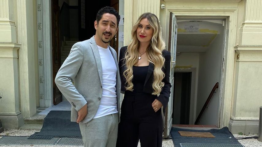 Eko Fresh und seine Frau Sarah Bora, Mai 2022