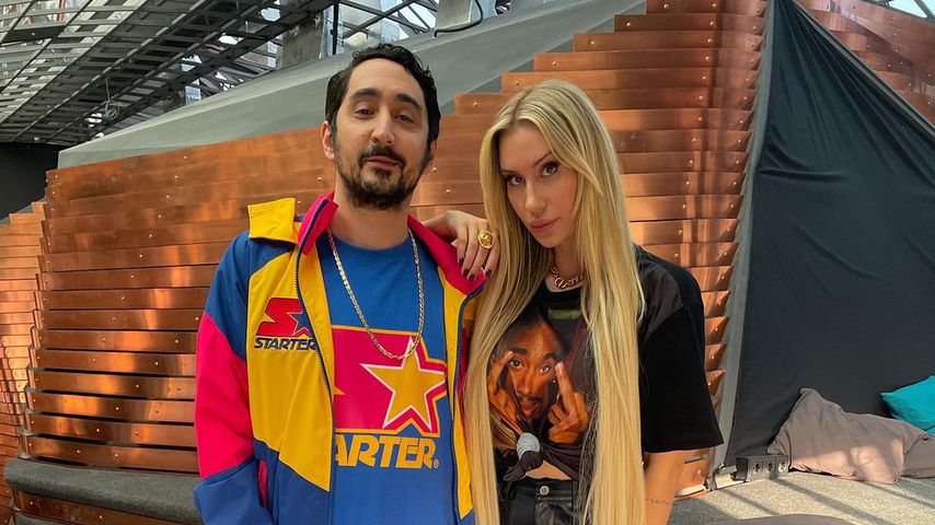 Eko Fresh und seine Frau Sarah im März 2021 in Berlin