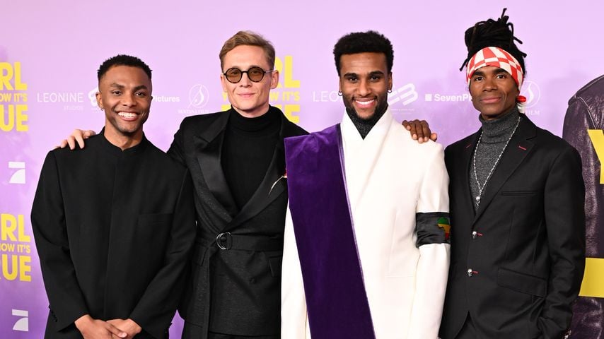 Elan Ben Ali, Matthias Schweighöfer, Tijan Njie und Fabrice Morvan