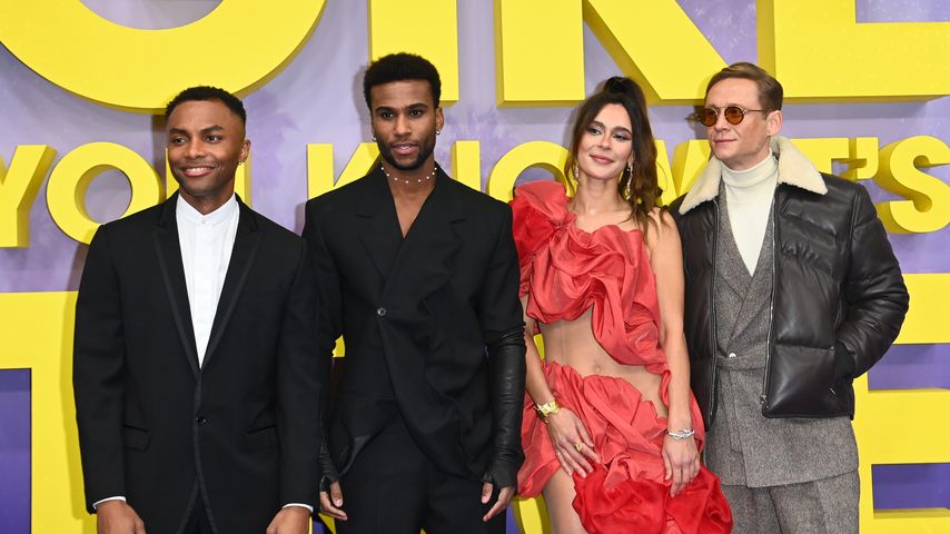 Elan Ben Ali, Tijan Njie, Bella Dayne und Matthias Schweighöfer bei "Girl You Know It's True"-Premie