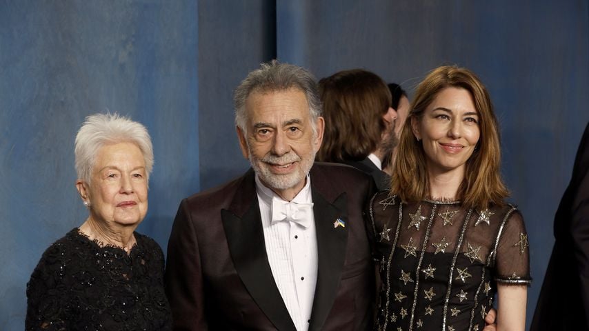 Eleanor Coppola, Francis Ford Coppola, und Sofia Coppola, 2022