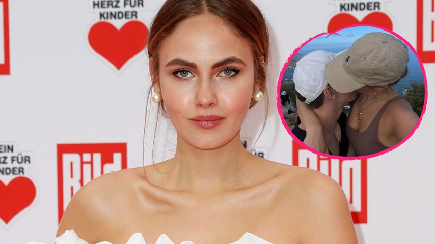 Oh, là, là: Mit diesem Mann knutscht Model Elena Carrière