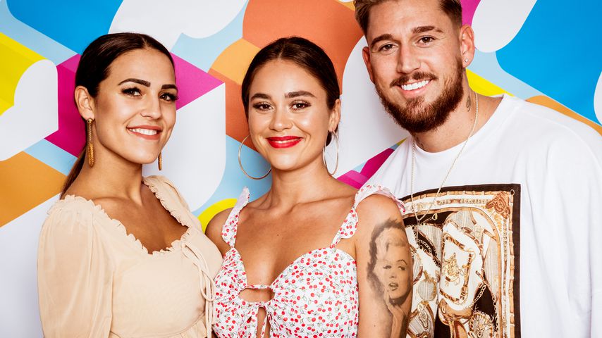 Elena, Melissa und Mike, "Love Island"-Stars