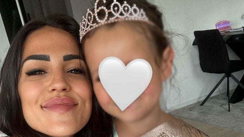 Elena Miras mit ihrer Tochter Aylen, August 2024