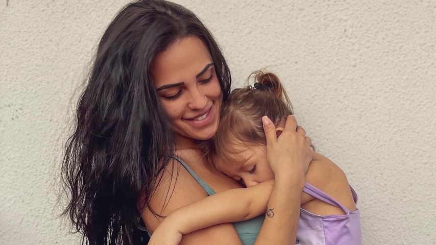 Elena Miras mit ihrer Tochter Aylen im Januar 2021