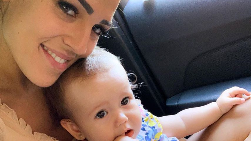 Stolze Mama: Elena Miras kurz vor Aylens Geburtstag im Glück