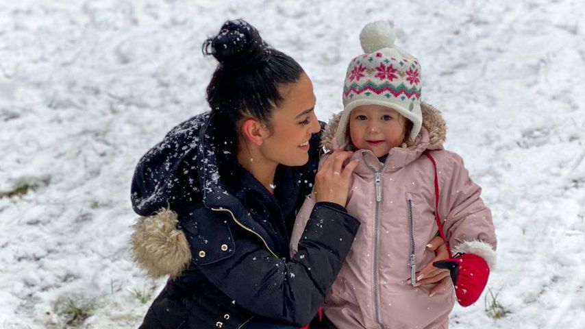Elena Miras und ihre Tochter Aylen, 2020