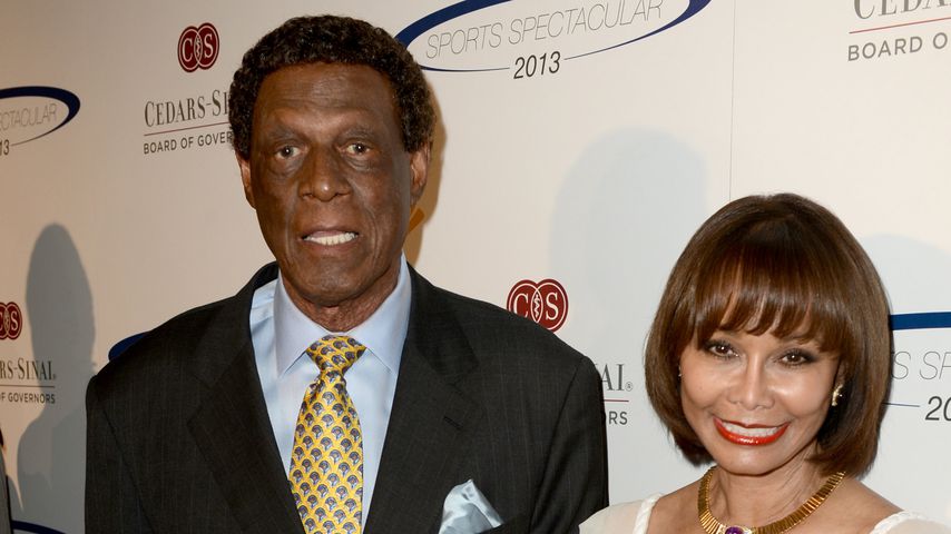 Elgin Baylor und seine Frau Elaine im Jahr 2013
