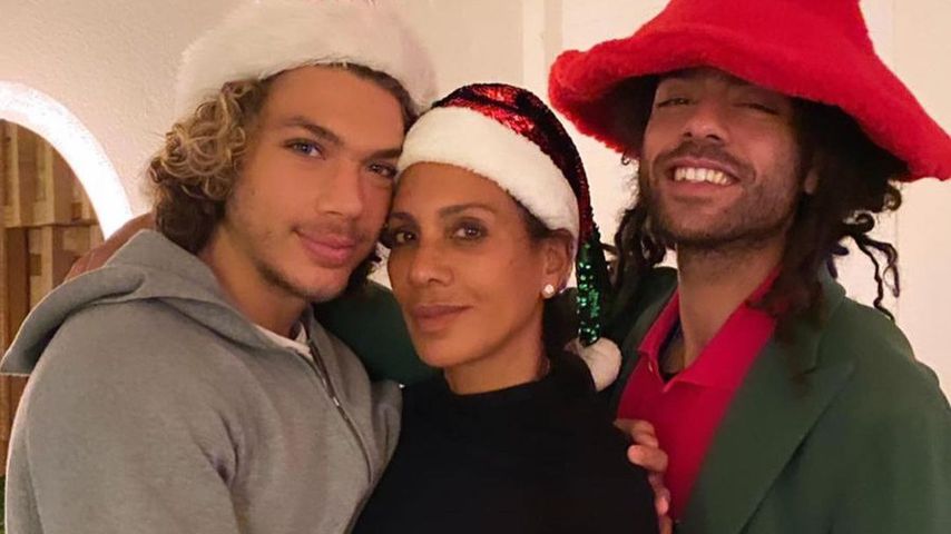Elias, Barbara und Noah Becker, 2020