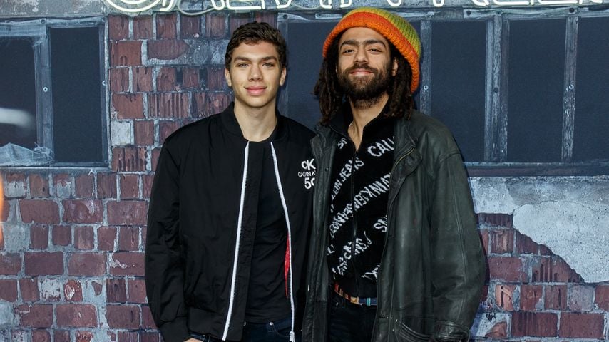 Elias und Noah Becker in Berlin
