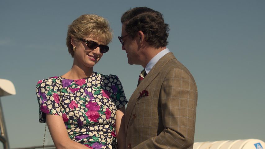 Elizabeth Debicki und Dominic West in "The Crown"