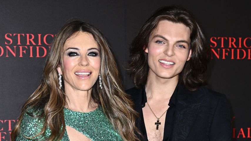 Elizabeth Hurley und Damian Hurley im Mai 2024